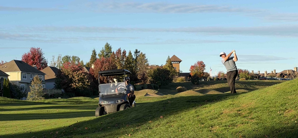 Early morning tee time